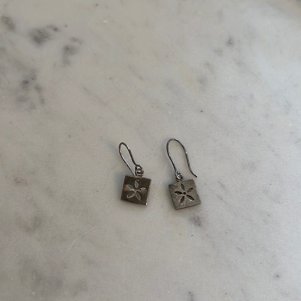 Sterling Silver 925 Dangle Earrings